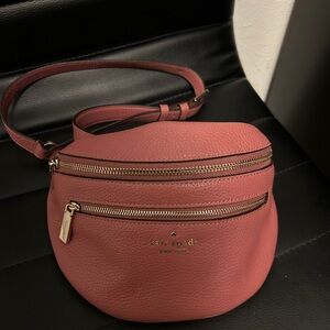 Kate Spade Pink Leather Belt Bag